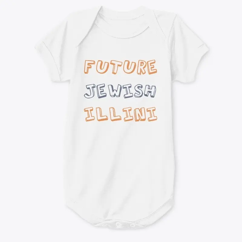 Future Jewish Illini Onesie